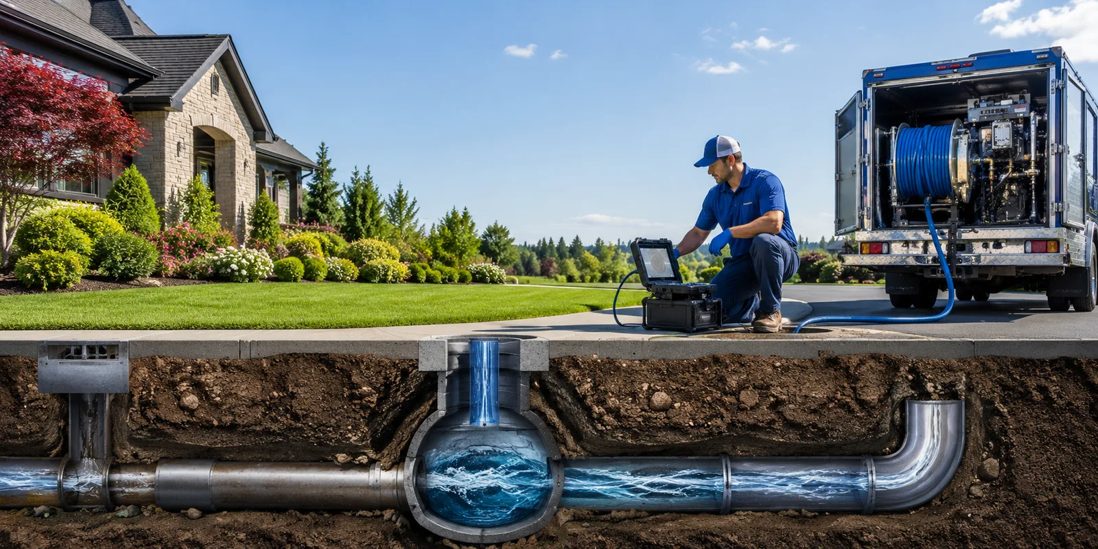 Drainage restoration information for Adamsburg, PA